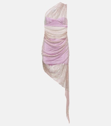 Embellished mesh midi dress | Giuseppe di Morabito