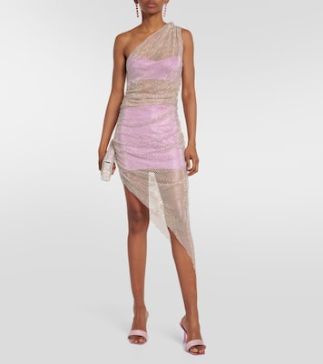 Embellished mesh midi dress | Giuseppe di Morabito
