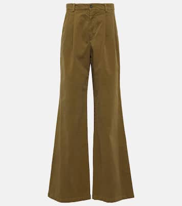 Pantalon ample Flavie en coton et lin | Nili Lotan