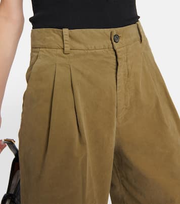 Pantalon ample Flavie en coton et lin | Nili Lotan