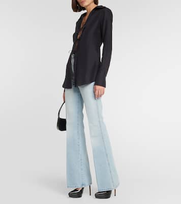 Pumps con plateau in vernice | Gianvito Rossi