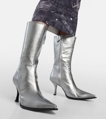 Stivali in pelle metallizzata | Acne Studios
