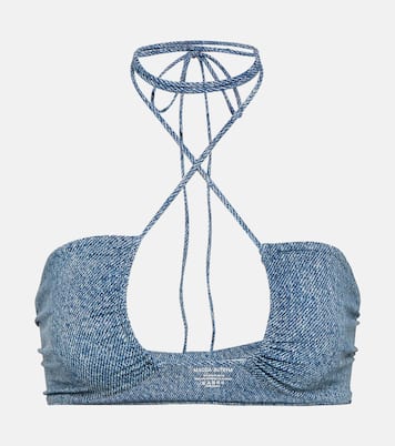Top bikini con scollo all’americana | Magda Butrym