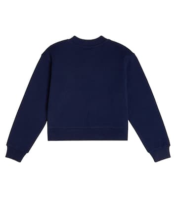 Sudadera en jersey de algodón con logo | Dolce&Gabbana Kids