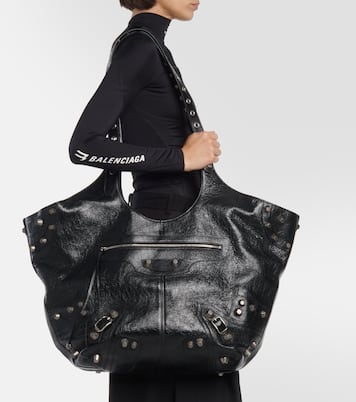 Cabas Le Cagole Large en cuir | Balenciaga