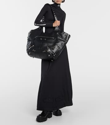 Cabas Le Cagole Large en cuir | Balenciaga
