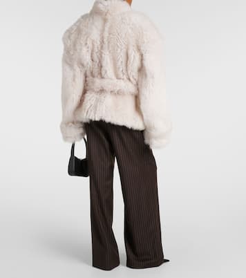 Chaqueta oversized Rioni de borrego | The Mannei