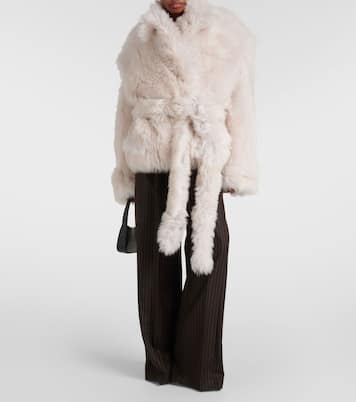 Chaqueta oversized Rioni de borrego | The Mannei