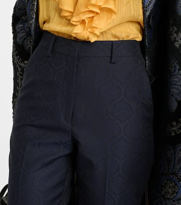 Pantaloni slim in jacquard di misto cotone | Etro