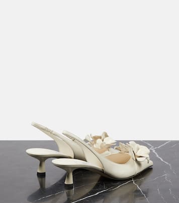 Slingback-Pumps Amita 45 aus Leder | Jimmy Choo