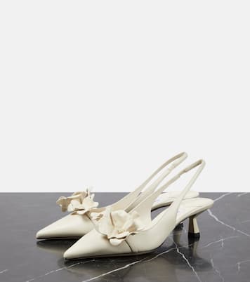 Slingback-Pumps Amita 45 aus Leder | Jimmy Choo