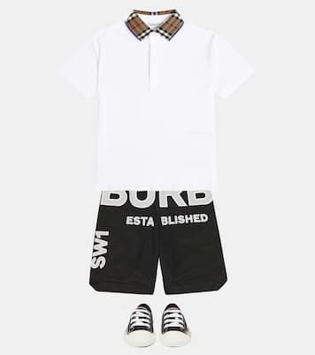 Polo en coton | Burberry Kids