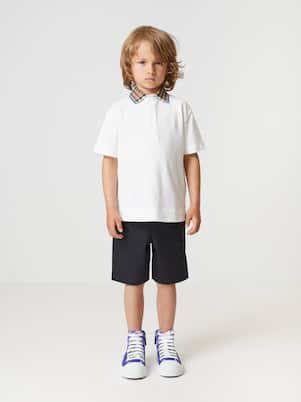 Polo en coton | Burberry Kids