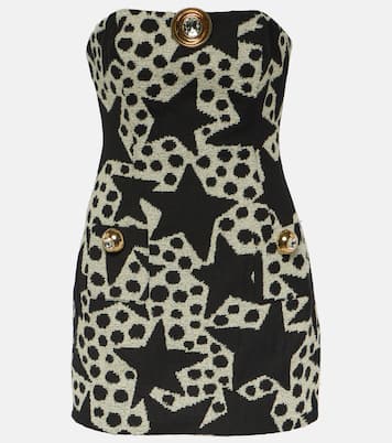 Minikleid aus Jacquard | Area