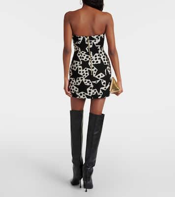 Minikleid aus Jacquard | Area
