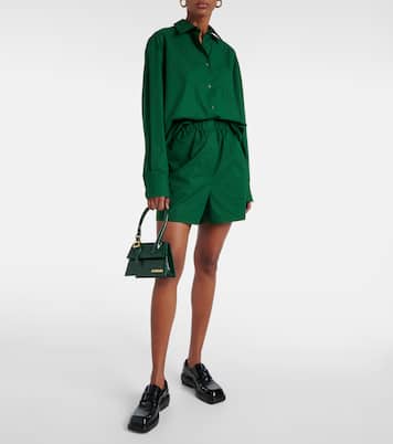 Shorts Lui in cotone a vita alta | The Frankie Shop