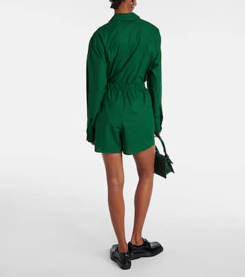 Shorts Lui in cotone a vita alta | The Frankie Shop