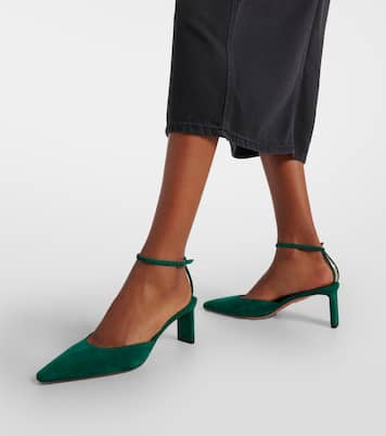Escarpins Blade 65 en daim | Aquazzura