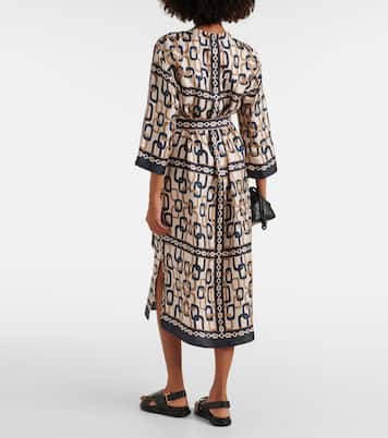 Bedrucktes Midikleid Falesia aus Twill | 'S Max Mara