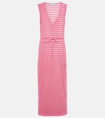Vestido midi Annabel de punto calado | Melissa Odabash