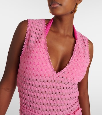 Vestido midi Annabel de punto calado | Melissa Odabash