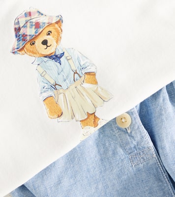 Baby Polo Bear T-shirt and shorts set | Polo Ralph Lauren Kids