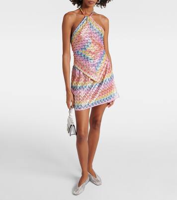 Top in lamé di misto cotone | Missoni