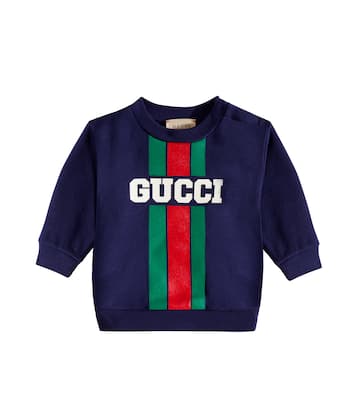 Bebé - sudadera de algodón con logo | Gucci Kids