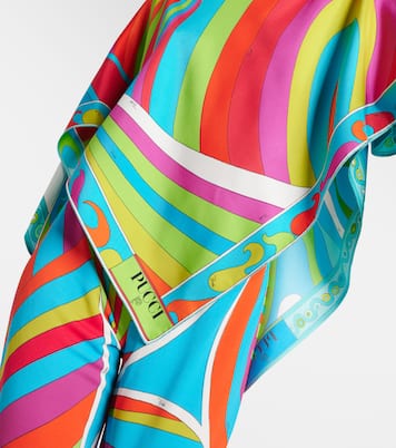 Top Iride in seta con stampa | Pucci