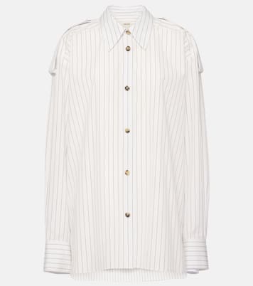 Tamal pinstriped oversized cotton shirt | Khaite