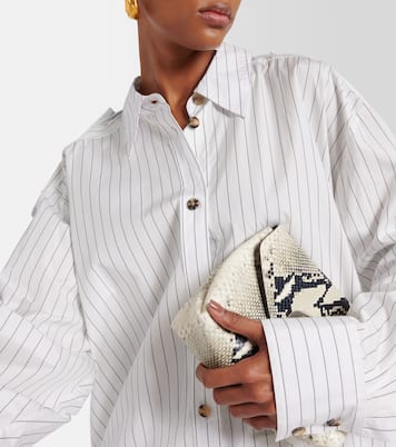 Tamal pinstriped oversized cotton shirt | Khaite