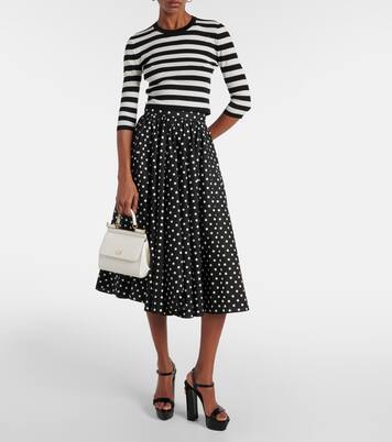 Pullover in lana vergine a righe | Dolce&Gabbana