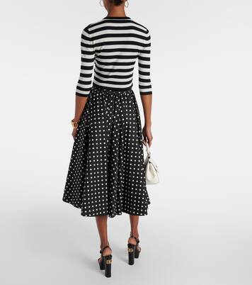 Pullover in lana vergine a righe | Dolce&Gabbana