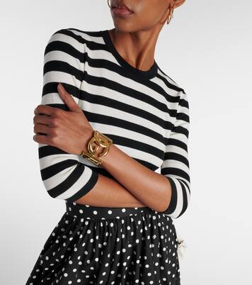 Pullover in lana vergine a righe | Dolce&Gabbana