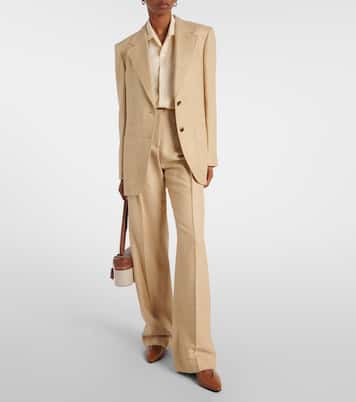 Camicia André in georgette di seta | Loro Piana