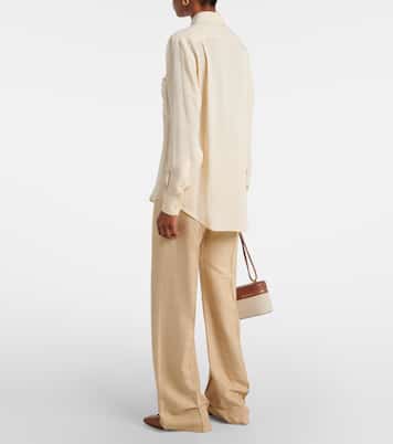 Camicia André in georgette di seta | Loro Piana