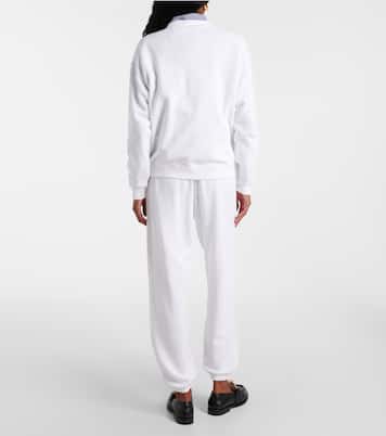 Logo cotton fleece sweatshirt | Polo Ralph Lauren