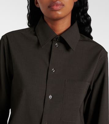 Camisa de mezcla de lana | Burberry