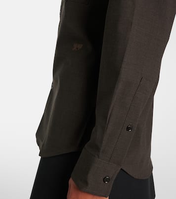 Camisa de mezcla de lana | Burberry
