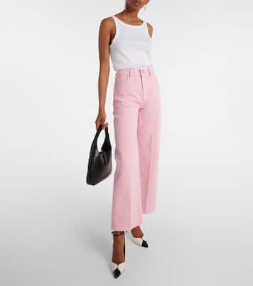 Jeans a gamba larga e vita alta | Frame