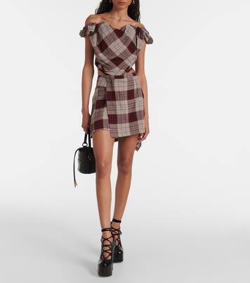 Meghan checked miniskirt | Vivienne Westwood