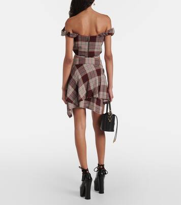 Meghan checked miniskirt | Vivienne Westwood