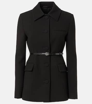 Wool crêpe jacket | Gucci