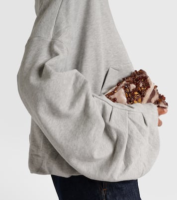 Oversize-Hoodie aus Baumwoll-Jersey | Dries Van Noten