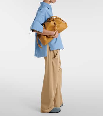 Clutch Flamenco Large in pelle | Loewe