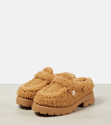 Mules Shea in shearling | Jimmy Choo
