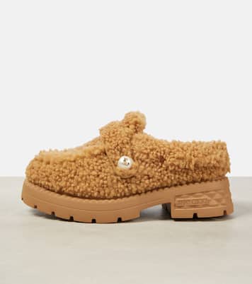 Mules Shea in shearling | Jimmy Choo