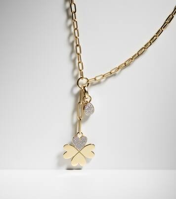 Halskette True Love aus 18kt Gelbgold mit Diamanten | FoundRae