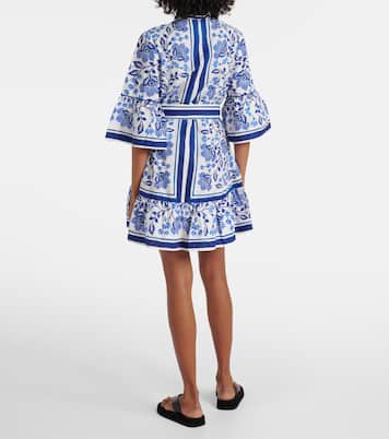 Printed cotton minidress | Farm Rio