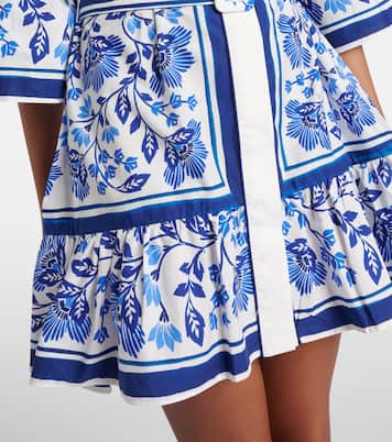 Printed cotton minidress | Farm Rio